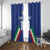 Italy Football 2024 Go Champion Window Curtain