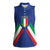 Italy Football 2024 Go Champion Women Sleeveless Polo Shirt