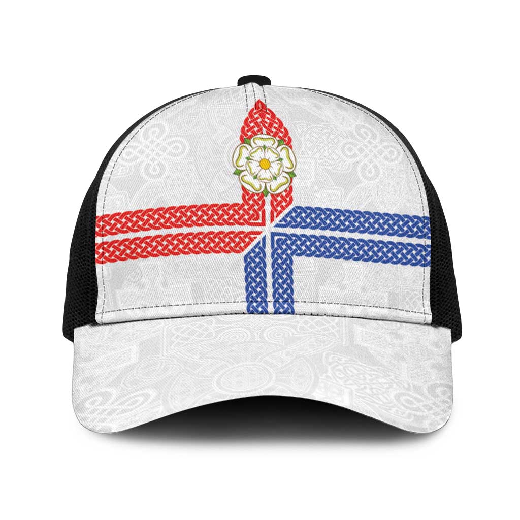 Yorkshire Celtic Heritage Baseball Net Cap Cross Style - Wonder Print Shop