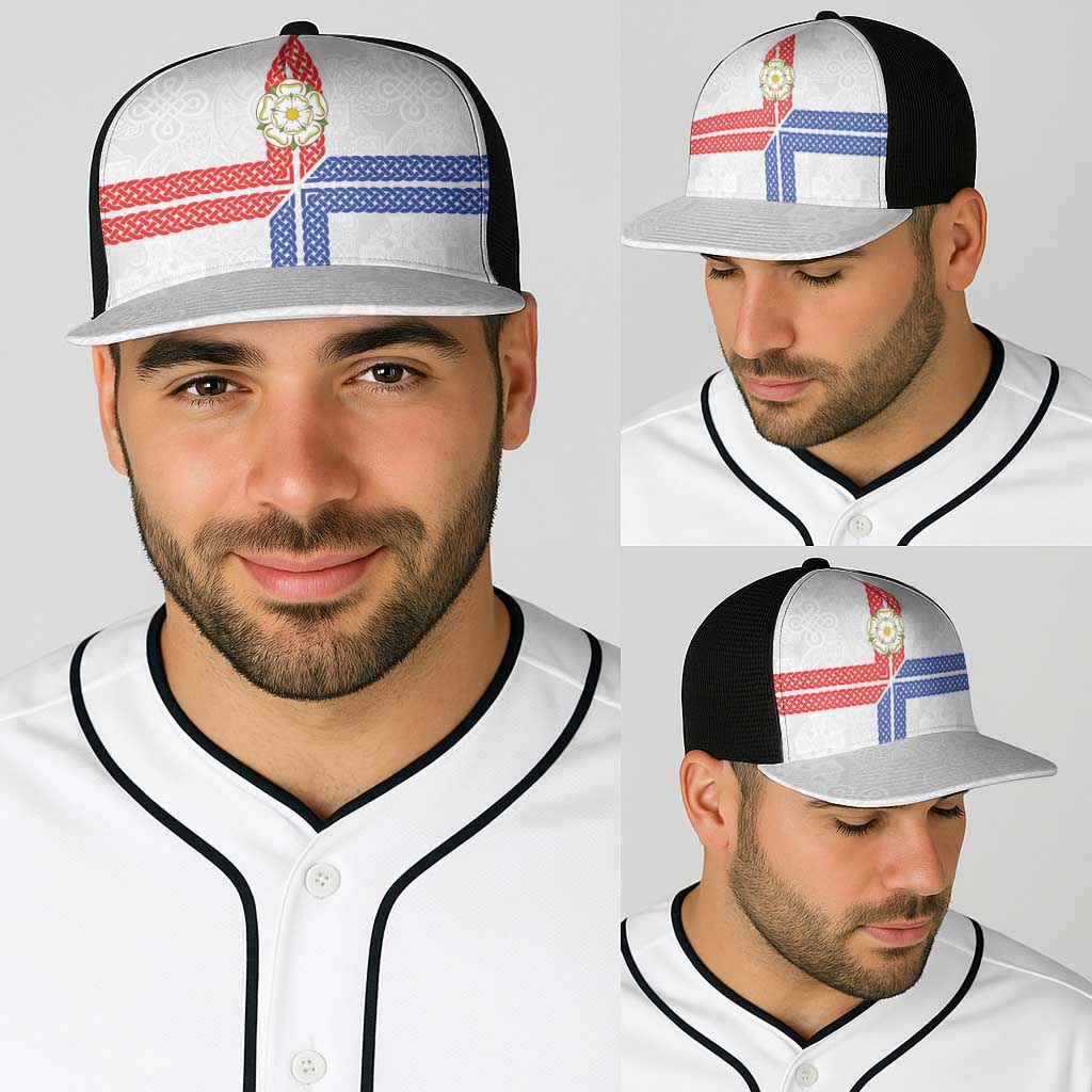 Yorkshire Celtic Heritage Baseball Net Cap Cross Style - Wonder Print Shop