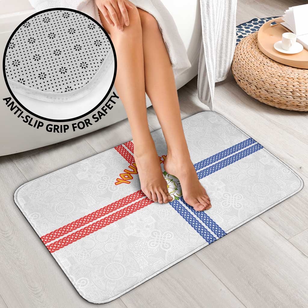Personalized Yorkshire Celtic Heritage Bathroom Set Cross Style - Wonder Print Shop