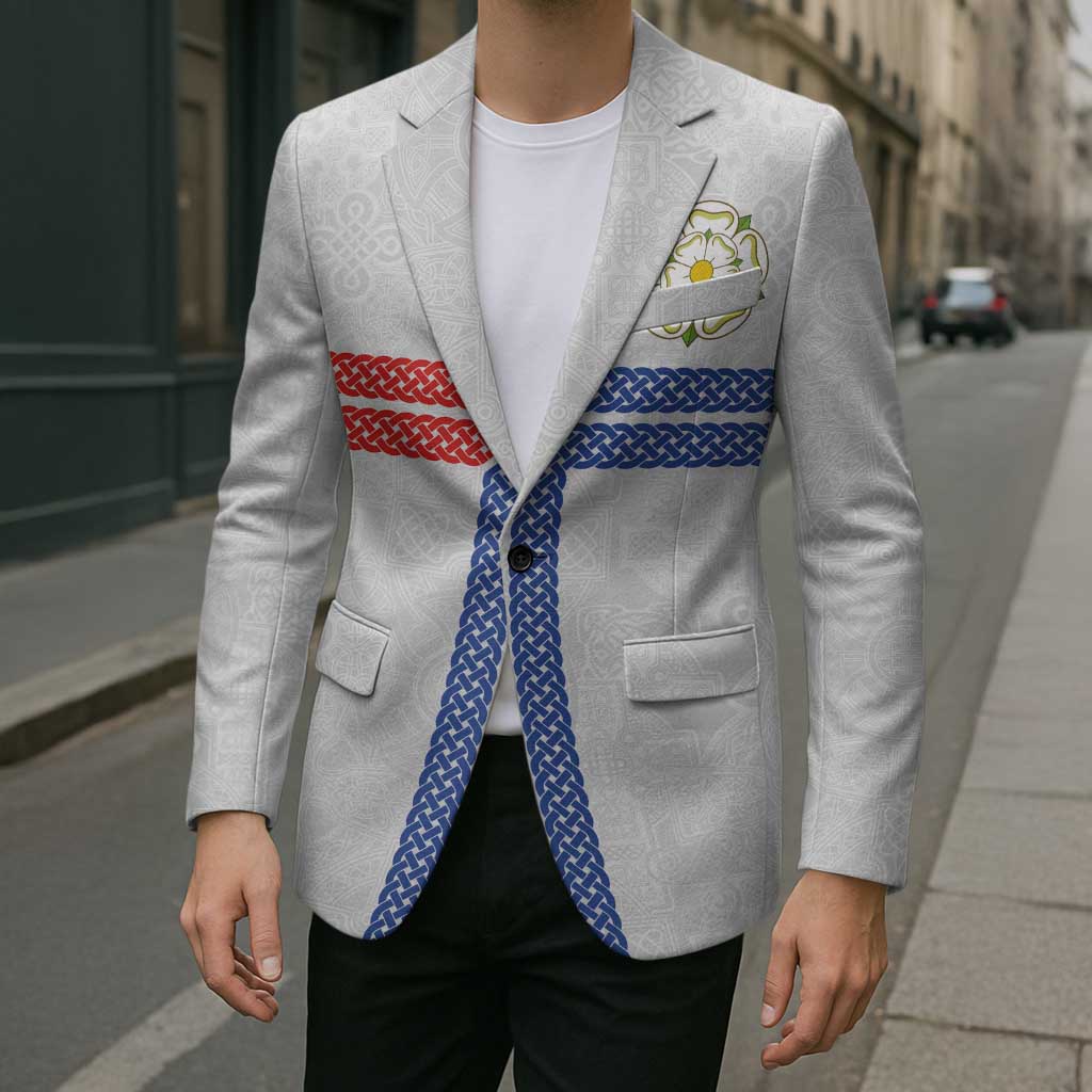 Personalized Yorkshire Celtic Heritage Blazer Cross Style - Wonder Print Shop