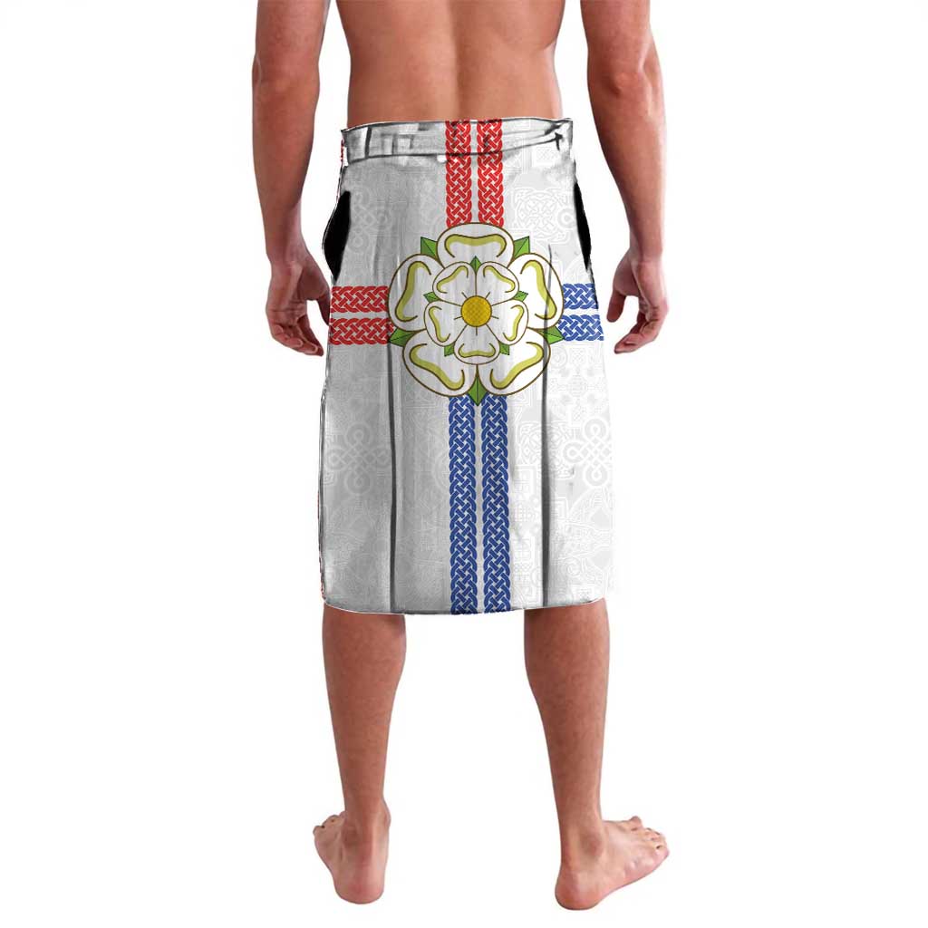 Personalized Yorkshire Celtic Heritage Lavalava Cross Style - Wonder Print Shop
