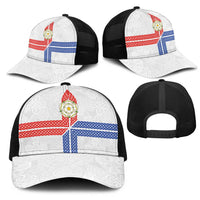 Yorkshire Celtic Heritage Mesh Trucker Cap Cross Style - Wonder Print Shop
