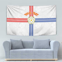 Personalized Yorkshire Celtic Heritage Tapestry Cross Style - Wonder Print Shop