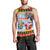 Deutschland Frohe Weihnachten Men Tank Top Funny Der Weihnachtsmann and Krampus Drink Beer Together - Wonder Print Shop