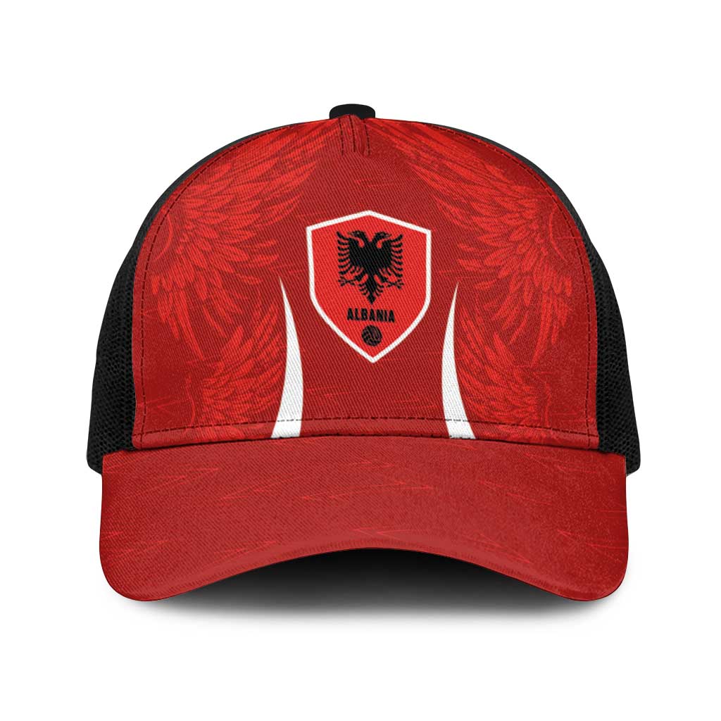 Albania National Football Baseball Net Cap The Wings Sporty Style - Wonder Print Shop
