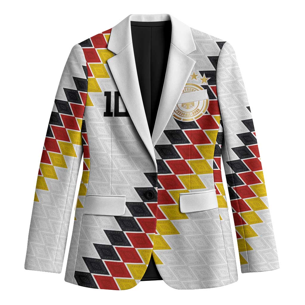 Custom Germany National Football Blazer Inspired German Flag and Bavarian Renaissance Motifs - Wonder Print Shop