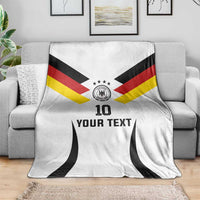 Custom Germany National Football Blanket Die Mannschaft 2026 - Wonder Print Shop