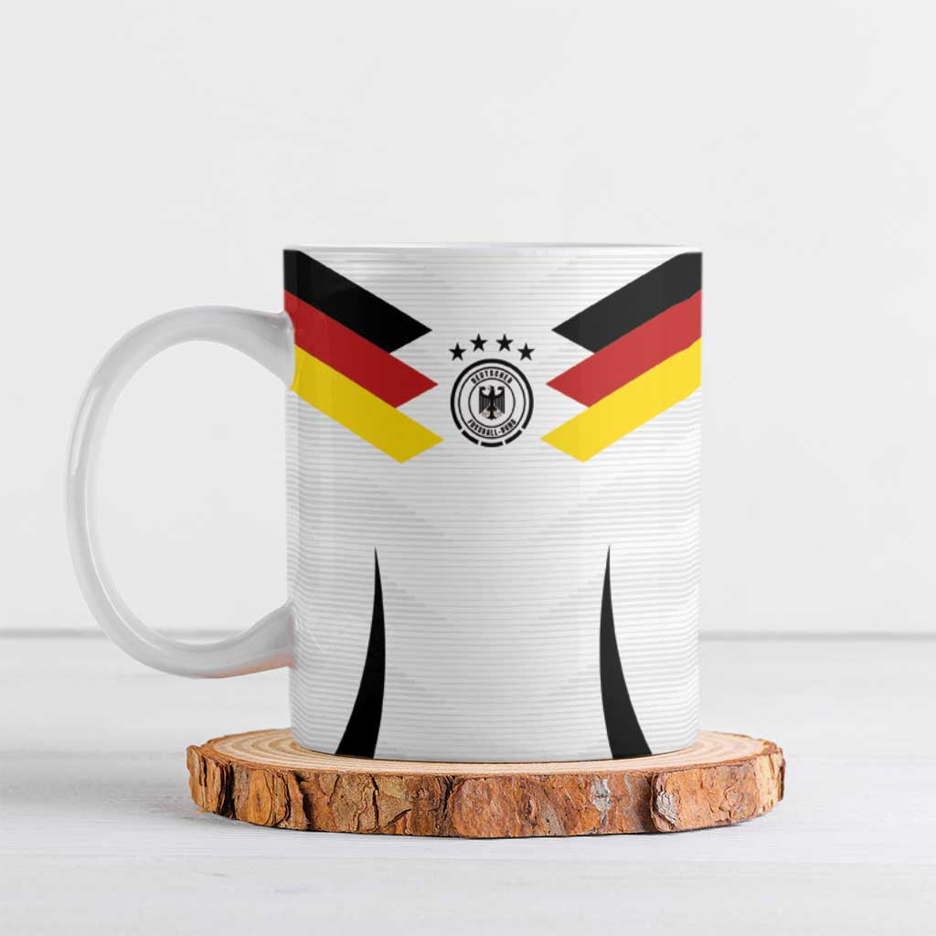 Custom Germany National Football Ceramic Mug Die Mannschaft 2026 - Wonder Print Shop