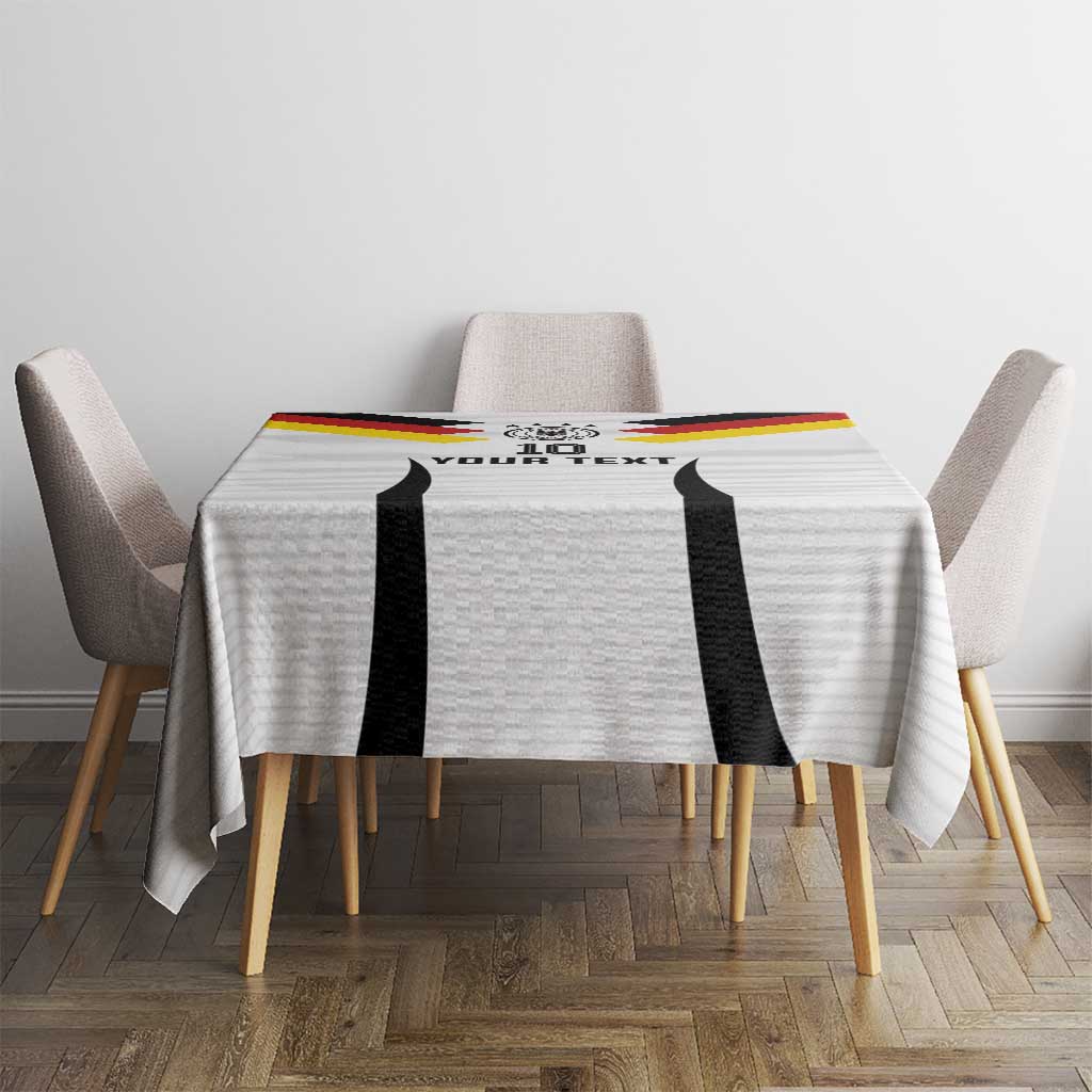 Custom Germany National Football Tablecloth Die Mannschaft 2026 - Wonder Print Shop