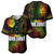 King of Reggae Baseball Jersey Jamaican Reggae One Love - Wonder Print Shop