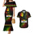 King of Reggae Couples Matching Mermaid Dress and Hawaiian Shirt Jamaican Reggae One Love - Wonder Print Shop