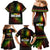 King of Reggae Family Matching Mermaid Dress and Hawaiian Shirt Jamaican Reggae One Love - Wonder Print Shop