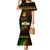 King of Reggae Family Matching Mermaid Dress and Hawaiian Shirt Jamaican Reggae One Love - Wonder Print Shop