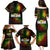 King of Reggae Family Matching Puletasi and Hawaiian Shirt Jamaican Reggae One Love - Wonder Print Shop