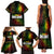 King of Reggae Family Matching Tank Maxi Dress and Hawaiian Shirt Jamaican Reggae One Love