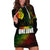 King of Reggae Hoodie Dress Jamaican Reggae One Love