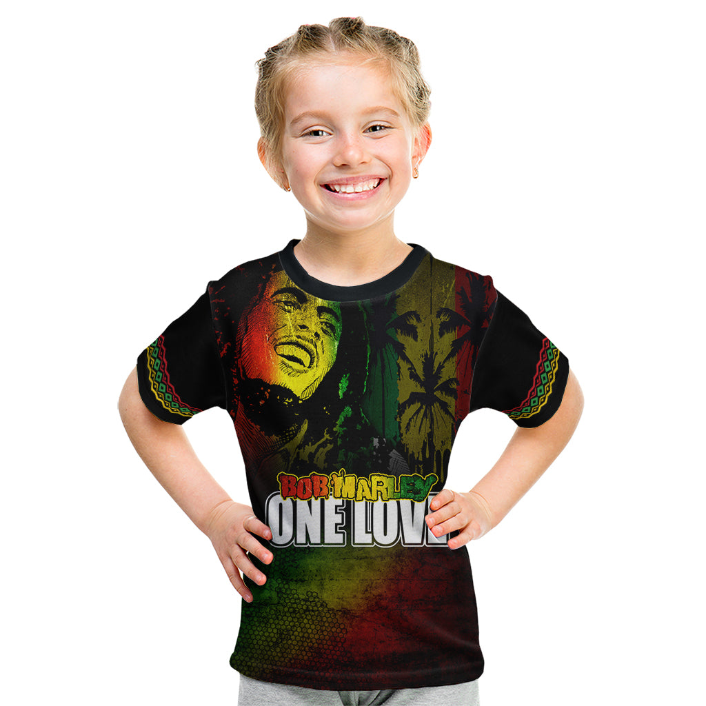 King of Reggae Kid T Shirt Jamaican Reggae One Love