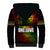 King of Reggae Sherpa Hoodie Jamaican Reggae One Love