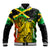 Jamaican Reggae Singer Baseball Jacket B-Marley Reggae Grunge - Wonder Print Shop