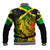 Jamaican Reggae Singer Baseball Jacket B-Marley Reggae Grunge - Wonder Print Shop