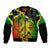 Jamaican Reggae Singer Bomber Jacket B-Marley Reggae Grunge - Wonder Print Shop