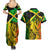 Jamaican Reggae Singer Couples Matching Summer Maxi Dress and Hawaiian Shirt B-Marley Reggae Grunge - Wonder Print Shop