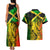 Jamaican Reggae Singer Couples Matching Tank Maxi Dress and Hawaiian Shirt B-Marley Reggae Grunge - Wonder Print Shop