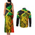 Jamaican Reggae Singer Couples Matching Tank Maxi Dress and Long Sleeve Button Shirt B-Marley Reggae Grunge - Wonder Print Shop