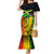 Jamaican Reggae Singer Family Matching Mermaid Dress and Hawaiian Shirt B-Marley Reggae Grunge - Wonder Print Shop