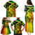 Jamaican Reggae Singer Family Matching Puletasi and Hawaiian Shirt B-Marley Reggae Grunge - Wonder Print Shop