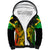 Jamaican Reggae Singer Sherpa Hoodie B-Marley Reggae Grunge