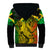 Jamaican Reggae Singer Sherpa Hoodie B-Marley Reggae Grunge