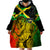 Jamaican Reggae Singer Wearable Blanket Hoodie B-Marley Reggae Grunge