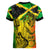 Jamaican Reggae Singer Women V-Neck T-Shirt B-Marley Reggae Grunge