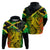 Jamaican Reggae Singer Zip Hoodie B-Marley Reggae Grunge