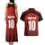 Custom Austria Football 2024 Go Champion Couples Matching Tank Maxi Dress and Hawaiian Shirt Home Color - Wonder Print Shop