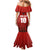 Custom Austria Football 2024 Go Champion Family Matching Mermaid Dress and Hawaiian Shirt Home Color - Wonder Print Shop