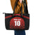 Custom Austria Football 2024 Go Champion Leather Tote Bag Home Color - Wonder Print Shop