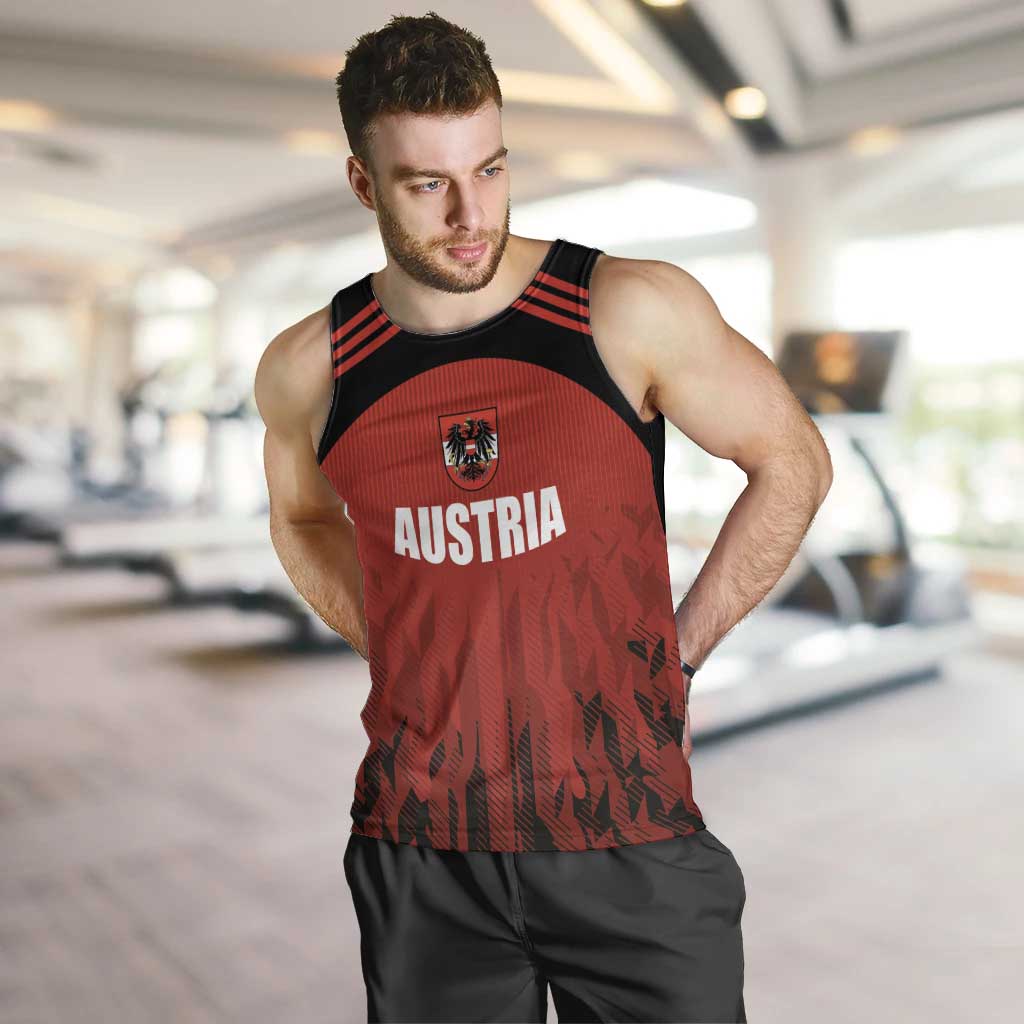 Custom Austria Football 2024 Go Champion Men Tank Top Home Color - Wonder Print Shop