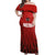 Custom Austria Football 2024 Go Champion Off Shoulder Maxi Dress Home Color - Wonder Print Shop