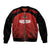 Custom Austria Football 2024 Go Champion Sleeve Zip Bomber Jacket Home Color - Wonder Print Shop