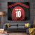 Custom Austria Football 2024 Go Champion Tapestry Home Color