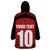 Custom Austria Football 2024 Go Champion Wearable Blanket Hoodie Home Color - Wonder Print Shop