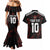 Custom Austria Football 2024 Go Champion Couples Matching Mermaid Dress and Hawaiian Shirt Away Color - Wonder Print Shop