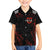 Custom Austria Football 2024 Go Champion Family Matching Puletasi and Hawaiian Shirt Away Color - Wonder Print Shop