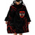 Custom Austria Football 2024 Go Champion Wearable Blanket Hoodie Away Color - Wonder Print Shop