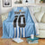 Custom Argentina Football Blanket The Trophy Vamos La Albiceleste