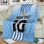 Custom Argentina Football Blanket The Trophy Vamos La Albiceleste